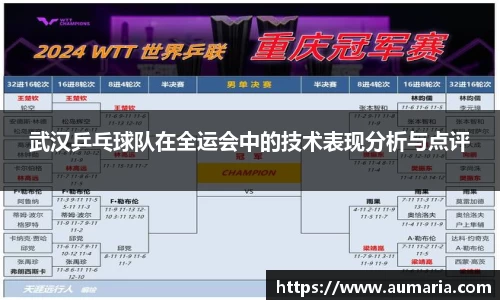 武汉乒乓球队在全运会中的技术表现分析与点评