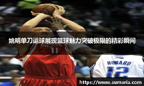 姚明单刀运球展现篮球魅力突破极限的精彩瞬间